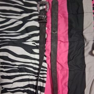 Women's genuine leather Western belt